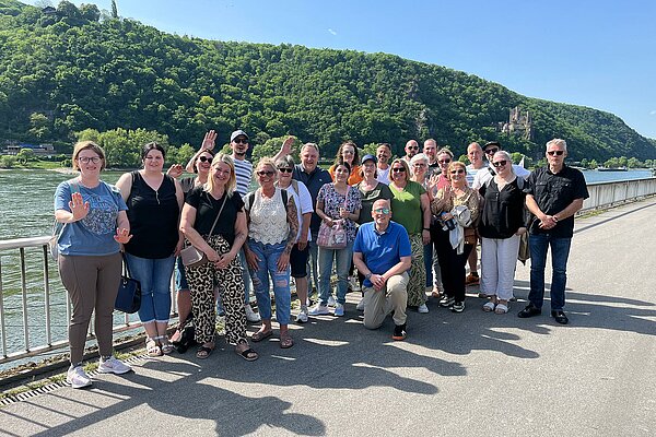Das Team der juwitality beim gemeinsamen Ausflug.
