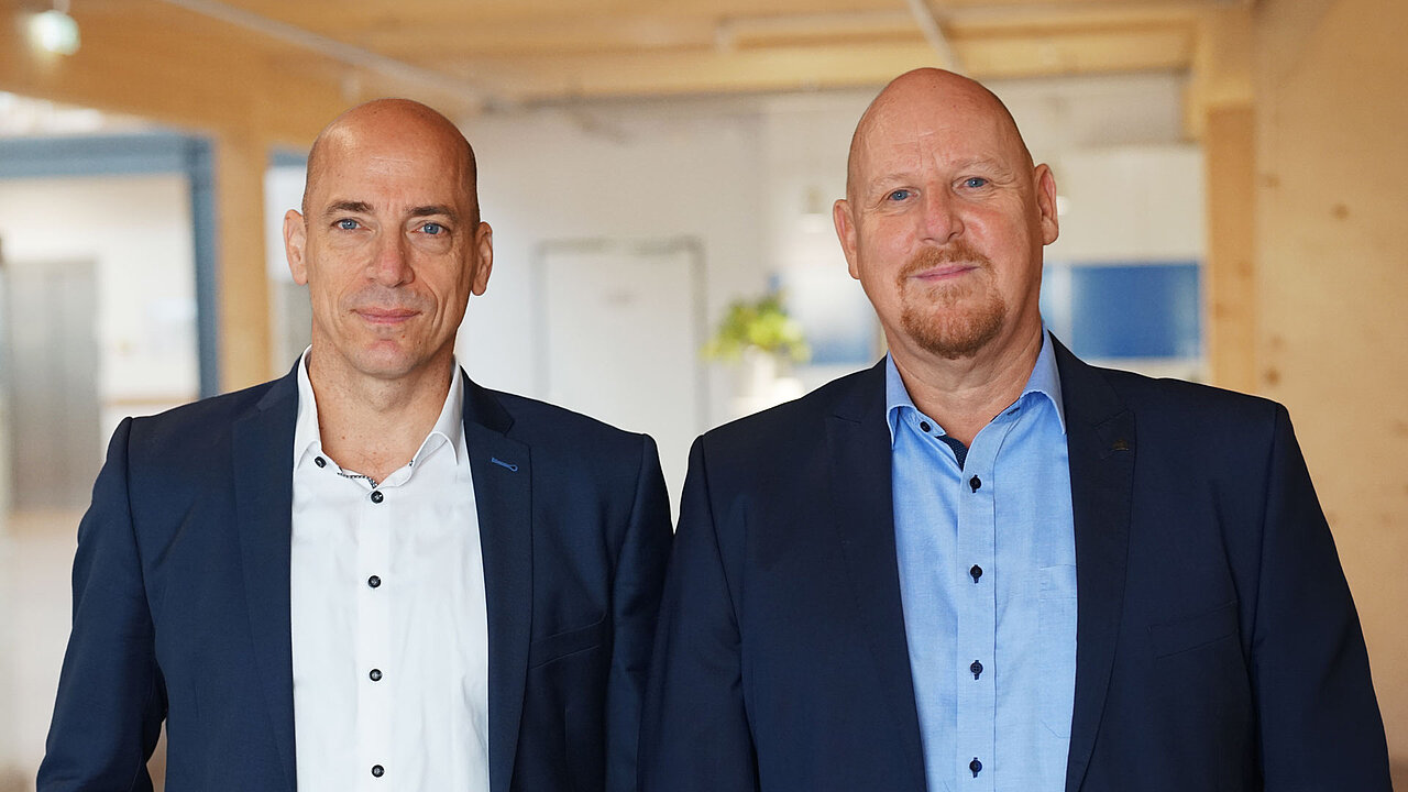 Die JUWI-Geschäftsführung von links nach rechts: Stephan Hansen, Jost Backhaus (CEO) und Christian Arnold.