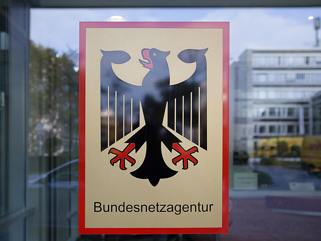 Das Logo der Bundesnetzagentur.